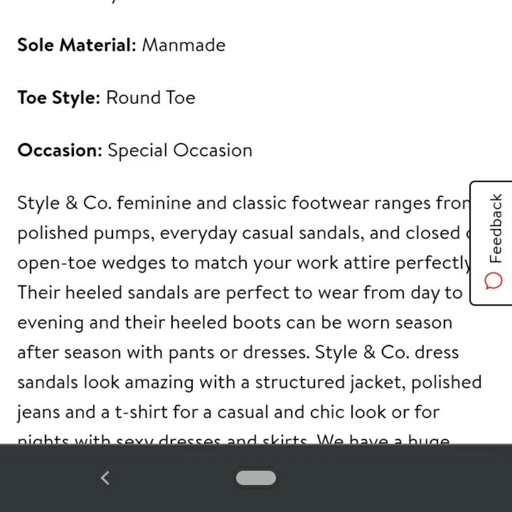 Style & Co Maliaa Platform Ankle Strap Heels
